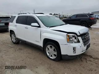 2011 GMC Terrain SLT-2 with VIN 2CTALWEC8B6391270, listed as a Copart auction lot 80529074 with 253,257 mi miles and Salvage Title. Bid and sale history available at carsss.com. Image 4.