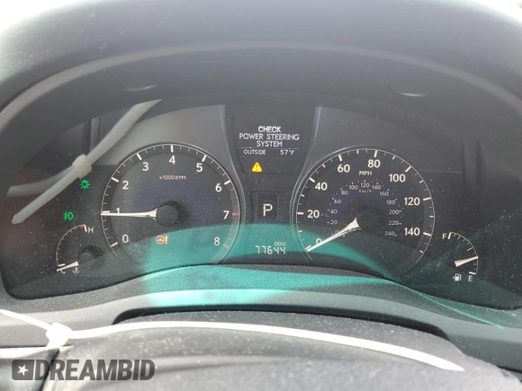 2011 Lexus RX 350 with VIN 2T2BK1BA3BC096841, listed as a Copart auction lot 55532455 with 77,644 mi miles and Salvage title. Bid and sale history available at DreamBid. Image 9.
