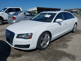 2013 Audi A8 L 3.0L with VIN WAURGAFD8DN033742, listed as a IAAI auction lot 41775363 with 101,610 mi miles. Bid and sale history available at carsss.com. Image 18.