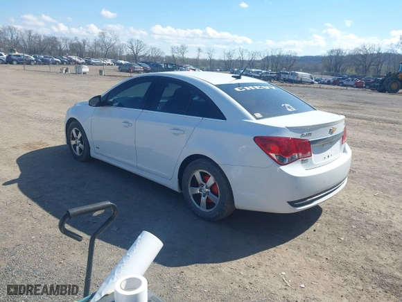 2012 Chevrolet Cruze LT w/1LT with VIN 1G1PF5SC5C7288264, listed as a IAAI auction lot 42045567 with 186,642 mi miles. Bid and sale history available at carsss.com. Image 3.