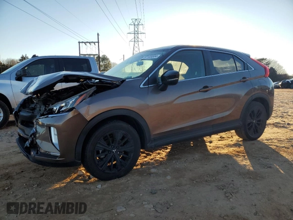 2020 Mitsubishi Eclipse Cross LE with VIN JA4AS4AA2LZ011864, listed as a Copart auction lot 87105804 with 51,835 mi miles and Salvage title. Bid and sale history available at DreamBid. Image 1.