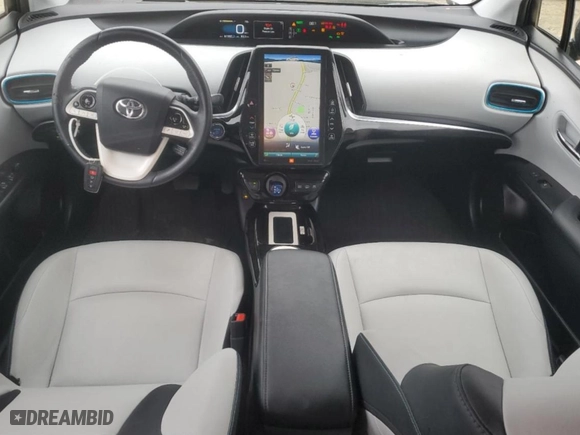 2018 Toyota Prius Prime Plus with VIN JTDKARFP9J3095382, listed as a Copart auction lot 50813355 with 67,392 mi miles and Salvage Title. Bid and sale history available at carsss.com. Image 8.