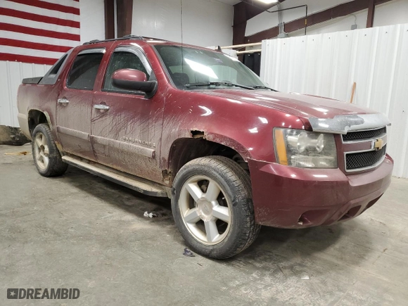 2008 Chevrolet Avalanche LS with VIN 3GNFK12328G134895, listed as a Copart auction lot 49992345 with 212,225 mi miles and Salvage Title. Bid and sale history available at carsss.com. Image 4.