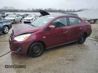 2019 Mitsubishi Mirage G4 ES with VIN ML32F3FJ9KHF14836, listed as a Copart auction lot 86562664 with 80,110 mi miles and Salvage Title. Bid and sale history available at carsss.com. Image 1.