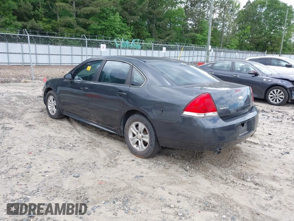 2014 Chevrolet Impala LS with VIN 2G1WA5E32E1176186, listed as a IAAI auction lot 42184688 with Not Provided miles and . Bid and sale history available at DreamBid. Image 3.