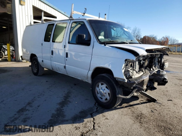 2010 Ford Econoline Cargo Commercial with VIN 1FTNS2EWXADA37043, listed as a Copart auction lot 80500884 with 222,181 mi miles and Salvage Title. Bid and sale history available at carsss.com. Image 4.