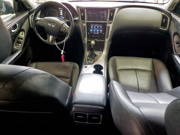 2015 Infiniti Q50 Premium с VIN JN1BV7AR0FM410303, выставлен на аукционе Copart как лот 59977035 с пробегом 158 517 миль миль и Чистый • Clean title. История ставок и продаж доступна на DreamBid. Изображение 8.