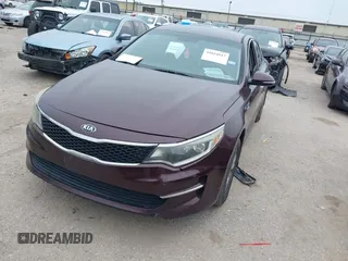 2017 Kia Optima LX with VIN 5XXGT4L37HG164861, listed as a IAAI auction lot 41624517 with 173,356 mi miles. Bid and sale history available at carsss.com. Image 2.