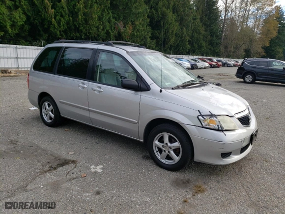 2003 Mazda MPV LX with VIN JM3LW28A130376514, listed as a Copart auction lot 73960814 with 212,903 mi miles and Salvage Title. Bid and sale history available at carsss.com. Image 4.
