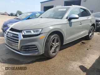 2019 Audi SQ5 Premium Plus with VIN WA1B4AFY3K2002715, listed as a Copart auction lot 64977024 with 73,762 mi miles and Salvage Title. Bid and sale history available at DreamBid. Image 1.