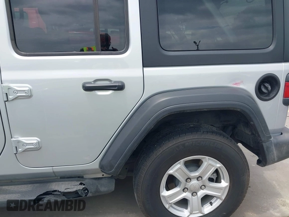 2023 Jeep Wrangler Sport with VIN 1C4HJXDG2PW508235, listed as a IAAI auction lot 42127823 with 25,069 mi miles and . Bid and sale history available at DreamBid. Image 17.