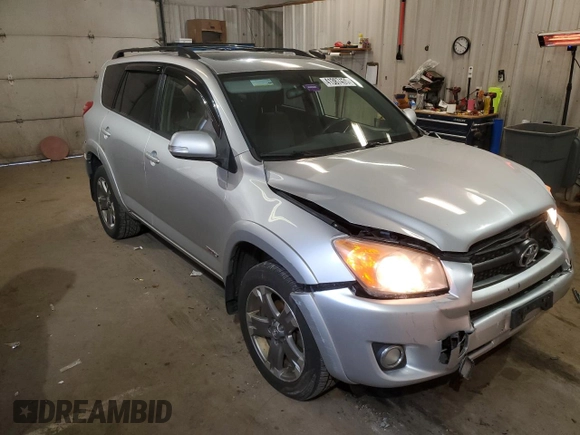 2012 Toyota RAV4 Sport with VIN JTMRK4DV1C5109671, listed as a Copart auction lot 41387435 with 289,810 mi miles and Salvage Title. Bid and sale history available at carsss.com. Image 4.