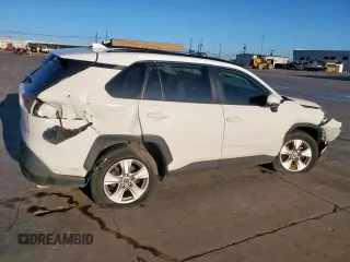 2019 Toyota RAV4 XLE with VIN JTMW1RFV6KD512405, listed as a Copart auction lot 53965385 with 92,066 mi miles and Salvage Title. Bid and sale history available at DreamBid. Image 3.