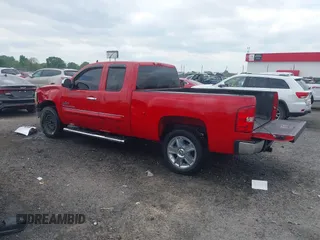 2012 Chevrolet Silverado 1500 LT with VIN 1GCRCSE09CZ131494, listed as a IAAI auction lot 42043422 with 124,162 mi miles. Bid and sale history available at carsss.com. Image 3.