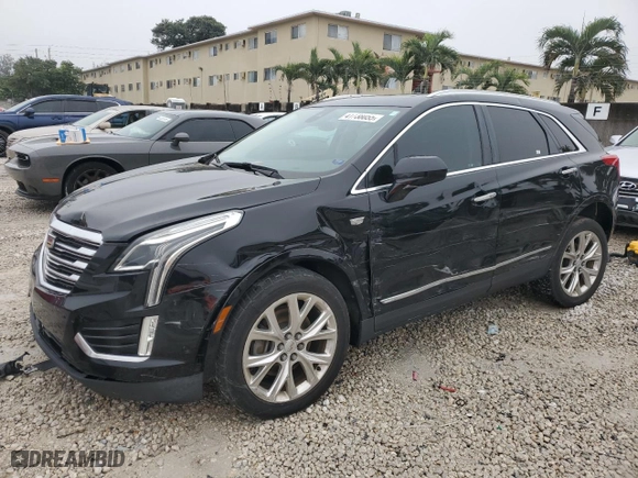 2017 Cadillac XT5 Premium Luxury FWD with VIN 1GYKNCRS1HZ193132, listed as a Copart auction lot 41738055 with NaN miles and Salvage Title. Bid and sale history available at carsss.com. Image 1.