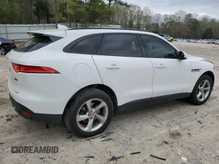 2018 Jaguar F-Pace 25t Premium with VIN SADCJ2FX2JA259633, listed as a Copart auction lot 50873505 with 117,812 mi miles and Salvage title. Bid and sale history available at DreamBid. Image 3.