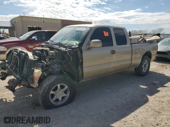 2005 Chevrolet Silverado 1500 with VIN 1GCEK19V85E114620, listed as a Copart auction lot 50715145 with 218,235 mi miles and Salvage Title. Bid and sale history available at carsss.com. Image 1.
