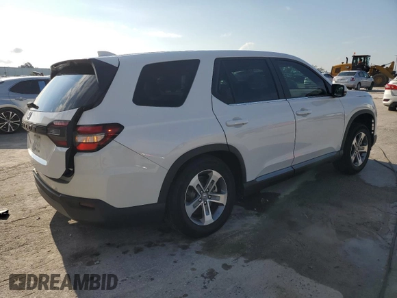 2024 Honda Pilot EX-L 8 Passenger with VIN 5FNYG1H45RB005687, listed as a Copart auction lot 73802974 with 23,774 mi miles and Salvage Title. Bid and sale history available at carsss.com. Image 3.
