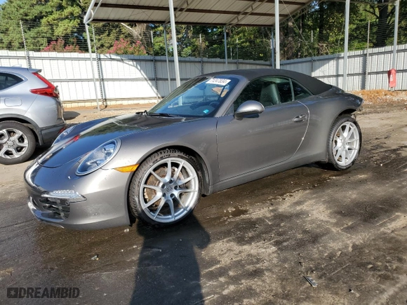 2015 Porsche 911 Carrera with VIN WP0CA2A96FS137122, listed as a Copart auction lot 71247834 with 50807 miles and Salvage Title. Bid and sale history available at carsss.com. Image 1.