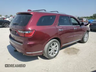 2018 Dodge Durango Citadel with VIN 1C4RDHEG1JC455861, listed as a Copart auction lot 76183274 with Not provided miles and Salvage title. Bid and sale history available at DreamBid. Image 3.