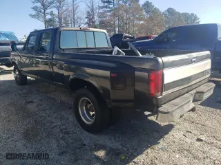 1996 Ford F-350 Crew Cab with VIN 1FTJW35F3TEA38590, listed as a Copart auction lot 85237934 with NaN miles and Salvage Title. Bid and sale history available at carsss.com. Image 2.