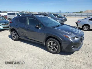 2024 Subaru Crosstrek Premium with VIN JF2GUADC7R8313737, listed as a Copart auction lot 58200215 with 24,437 mi miles and Salvage title. Bid and sale history available at DreamBid. Image 4.