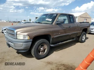 2000 Dodge 1500 z VIN 1B7HF13Z2YJ126299, wystawiony jako Copart lot #58258265 z przebiegiem 190 122 mil mil oraz Szkoda całkowita • Salvage title. Historia ofert i sprzedaży dostępna na DreamBid. Obrazek 1.