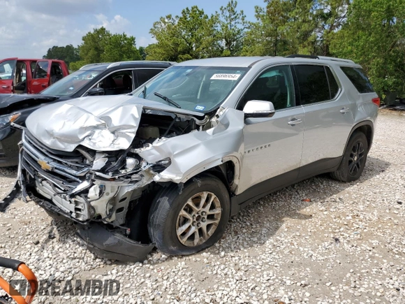 2018 Chevrolet Traverse LT Cloth with VIN 1GNERGKW7JJ108737, listed as a Copart auction lot 56896954 with 224,041 mi miles and Salvage Title. Bid and sale history available at carsss.com. Image 1.
