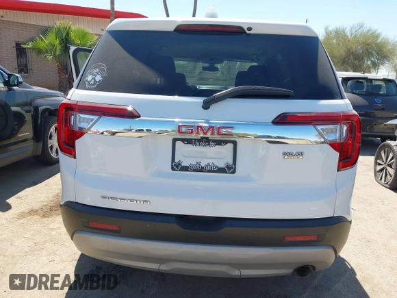 2020 GMC Acadia SLE with VIN 1GKKNKLA1LZ227373, listed as a IAAI auction lot 41852128 with 65,297 mi miles and . Bid and sale history available at carsss.com. Image 16.