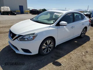 2019 Nissan Sentra SV z VIN 3N1AB7APXKY303446, wystawiony jako Copart lot #48763285 z przebiegiem 85 630 mil mil oraz Szkoda całkowita • Salvage title. Historia ofert i sprzedaży dostępna na DreamBid. Obrazek 1.