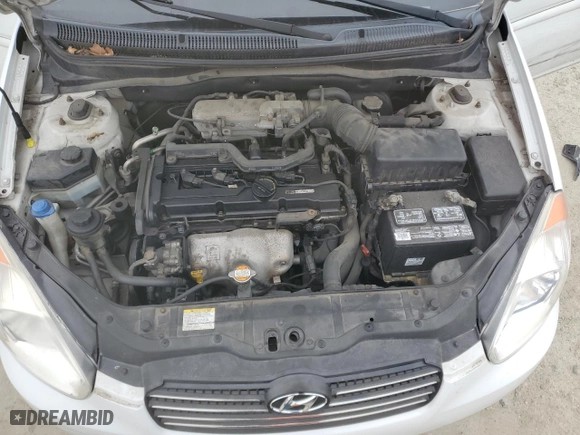 2011 Hyundai Accent GLS with VIN KMHCN4AC1BU610141, listed as a Copart auction lot 47723115 with 179,192 mi miles and Salvage Title. Bid and sale history available at carsss.com. Image 11.