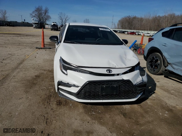 2024 Toyota Corolla SE with VIN 5YFS4MCE5RP204551, listed as a Copart auction lot 47953555 with 13,651 mi miles and Salvage Title. Bid and sale history available at carsss.com. Image 5.