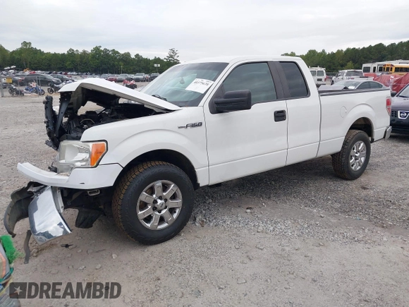 2010 Ford F-150 XL with VIN 1FTEX1C82AFC53442, listed as a IAAI auction lot 40375638 with 1 mi miles. Bid and sale history available at carsss.com. Image 17.