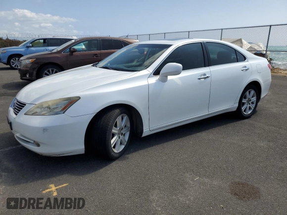 2007 Lexus ES 330 with VIN JTHBJ46G972076024, listed as a Copart auction lot 44470405 with 73,036 mi miles and Salvage Title. Bid and sale history available at DreamBid. Image 1.