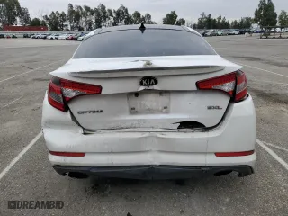2013 Kia Optima SX w/Limited Pkg with VIN 5XXGR4A67DG089150, listed as a Copart auction lot 52642465 with 215,363 mi miles and Salvage Title. Bid and sale history available at carsss.com. Image 6.