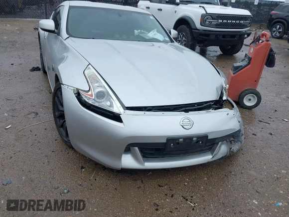2010 Nissan 370Z Touring with VIN JN1AZ4EH9AM503264, listed as a IAAI auction lot 42180901 with Not provided miles and . Bid and sale history available at DreamBid. Image 1.