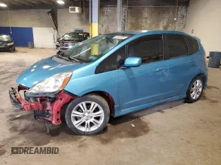2010 Honda Fit Sport with VIN JHMGE8G46AS006834, listed as a Copart auction lot 58481645 with 133,794 mi miles and Salvage title. Bid and sale history available at DreamBid. Image 1.