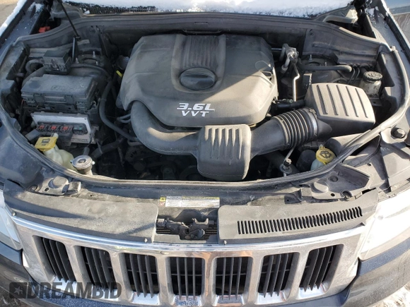 2012 Jeep Grand Cherokee Laredo with VIN 1C4RJFAG9CC340706, listed as a Copart auction lot 45512045 with 244,664 mi miles and Salvage Title. Bid and sale history available at carsss.com. Image 14.