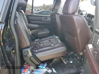 2017 Ford Expedition EL Platinum with VIN 1FMJK1MT6HEA82075, listed as a Copart auction lot 43175415 with 125,405 mi miles and Salvage Title. Bid and sale history available at carsss.com. Image 11.
