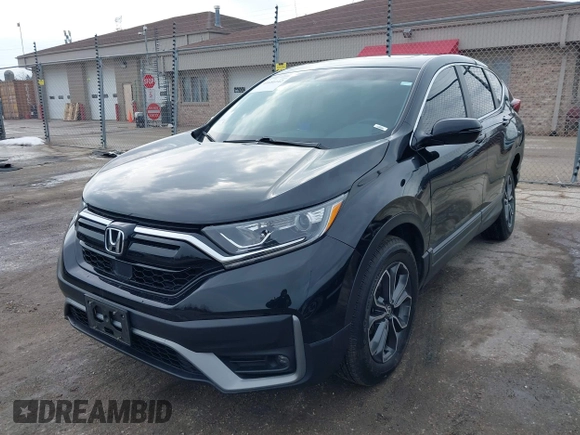 2021 Honda CR-V EX-L with VIN 5J6RW2H84ML019077, listed as a IAAI auction lot 41686142 with 61,276 mi miles. Bid and sale history available at carsss.com. Image 18.
