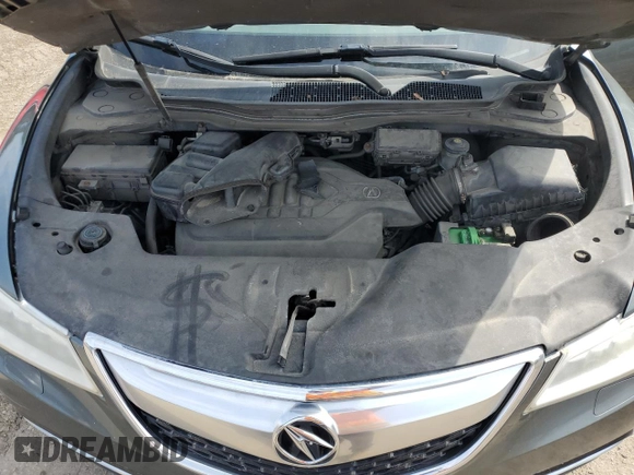2015 Acura MDX Tech Pkg with VIN 5FRYD4H46FB503028, listed as a Copart auction lot 52905735 with 382,688 mi miles and Salvage Title. Bid and sale history available at carsss.com. Image 12.