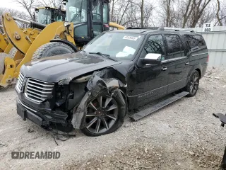 2017 Lincoln Navigator Reserve z VIN 5LMJJ3LT5HEL01282, wystawiony jako Copart lot #43529445 z przebiegiem 128 989 mil mil oraz Nie do naprawy • Non repairable. Historia ofert i sprzedaży dostępna na DreamBid. Obrazek 1.