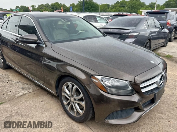 2016 Mercedes-Benz C 300 with VIN 55SWF4JB9GU157892, listed as a Copart auction lot 63665905 with 151,203 mi miles and Clean title. Bid and sale history available at DreamBid. Image 1.