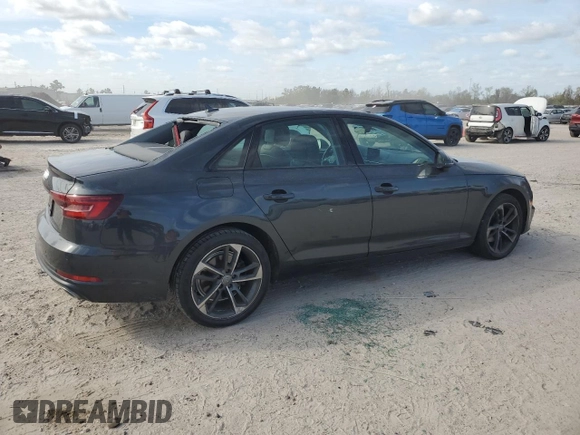 2019 Audi A4 Premium with VIN WAUGMAF46KN018153, listed as a Copart auction lot 49652305 with 80,307 mi miles and Salvage title. Bid and sale history available at DreamBid. Image 3.