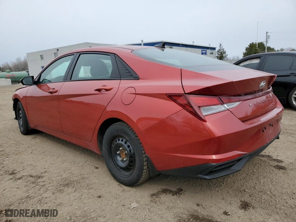 2021 Hyundai Elantra SEL with VIN KMHLM4AG3MU142423, listed as a Copart auction lot 52602995 with 115,571 mi miles and Salvage Title. Bid and sale history available at carsss.com. Image 2.