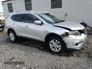 2015 Nissan Rogue S with VIN KNMAT2MT1FP541361, listed as a Copart auction lot 70665994 with 144,854 mi miles and Salvage Title. Bid and sale history available at carsss.com. Image 4.