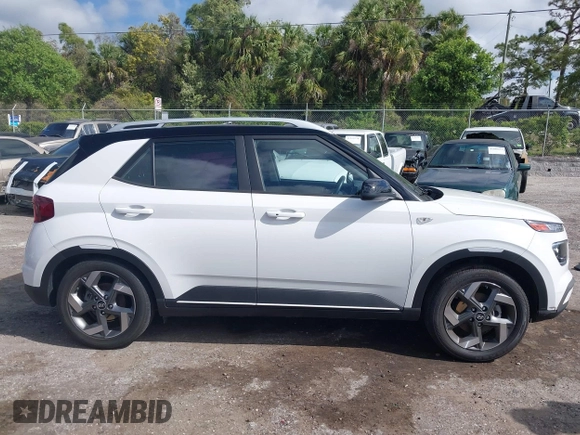 2023 Hyundai Venue Limited with VIN KMHRC8A33PU234766, listed as a IAAI auction lot 41954355 with 33,580 mi miles and . Bid and sale history available at DreamBid. Image 13.