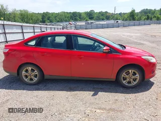 2014 Ford Focus SE with VIN 1FADP3F21EL196436, listed as a IAAI auction lot 42092612 with 159,305 mi miles. Bid and sale history available at carsss.com. Image 15.