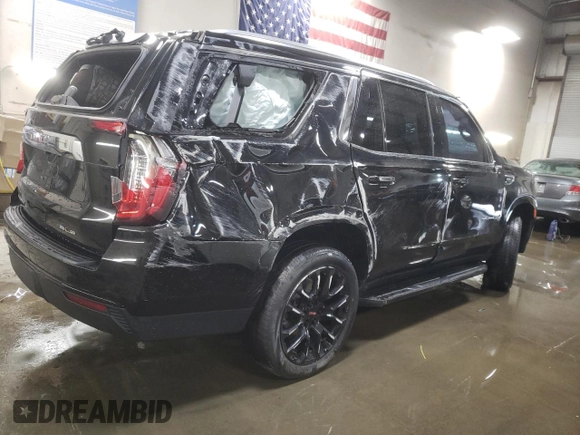 2022 GMC Yukon SLE with VIN 1GKS2AKD6NR347624, listed as a Copart auction lot 78369584 with 24,264 mi miles and Salvage Title. Bid and sale history available at carsss.com. Image 3.
