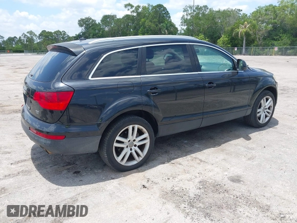 2009 Audi Q7 z VIN WA1AY74L29D001841, wystawiony jako IAAI lot #42286235 z przebiegiem 169 245 mil mil oraz . Historia ofert i sprzedaży dostępna na DreamBid. Obrazek 4.